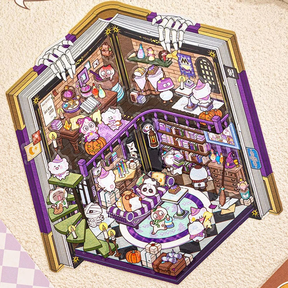 Treasure Chest, Wardrobe, Book, Windup Box Stickers
