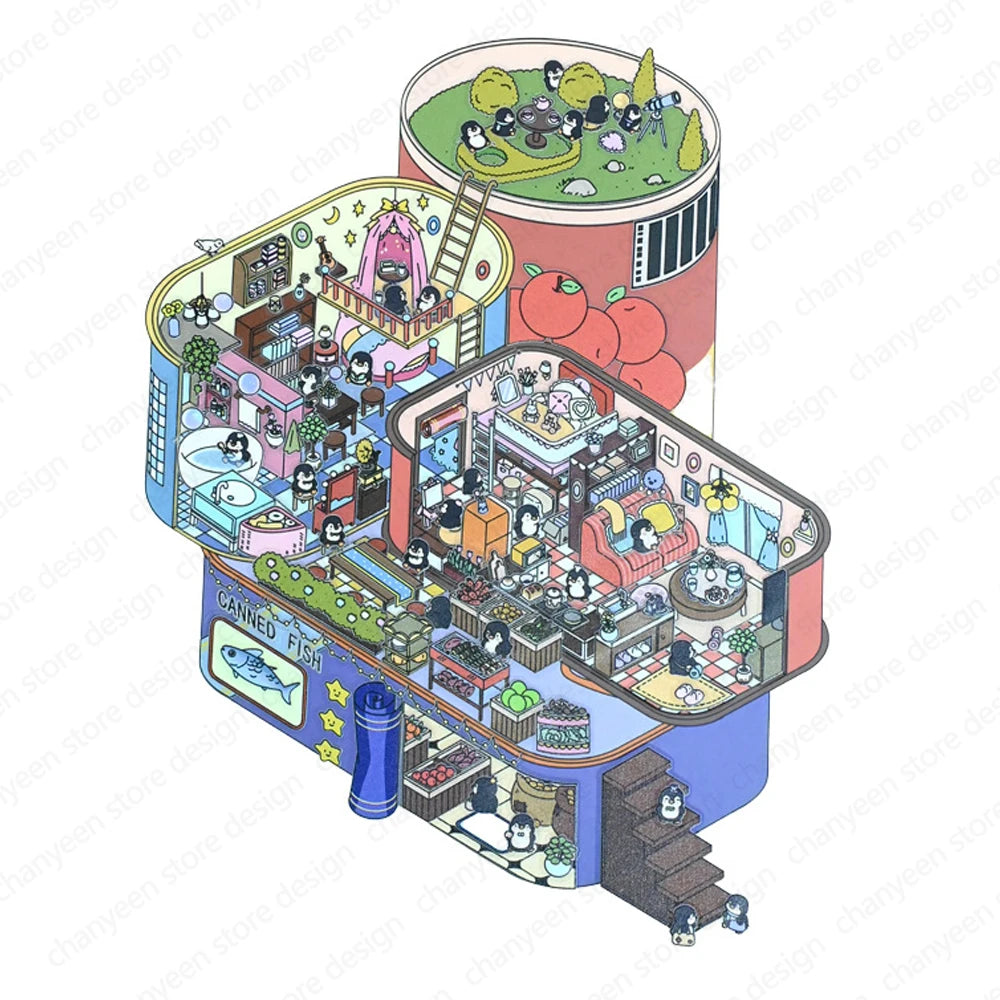 Plus Size || Can Factory, Big House Stickers