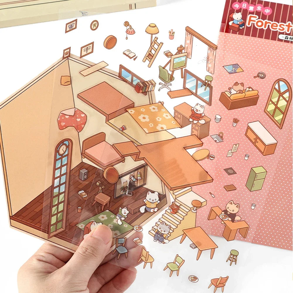 Sushi Shop, Park, Hostel, Bakery