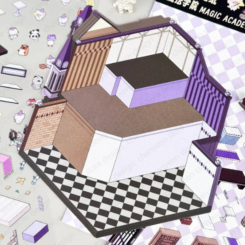 Magical Castle Sticker Set