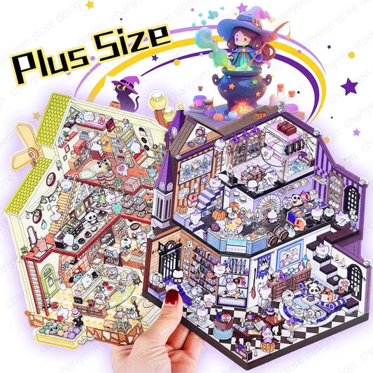 Magical Castle Sticker Set