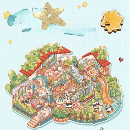 Plus Size || Forest House, Fun House Stickers