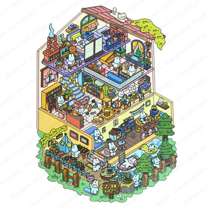 Plus Size || Can Factory, Big House Stickers