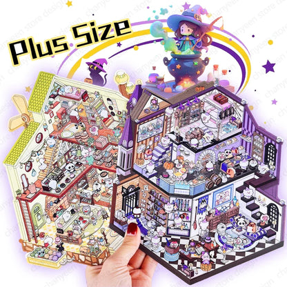 Magical Castle Sticker Set