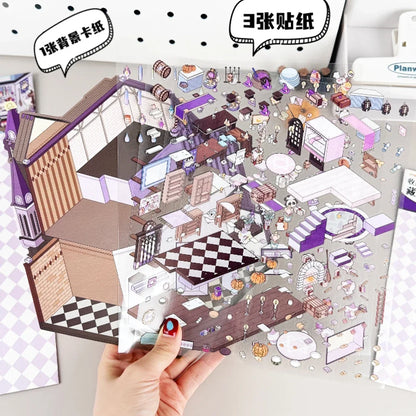 Magical Castle Sticker Set